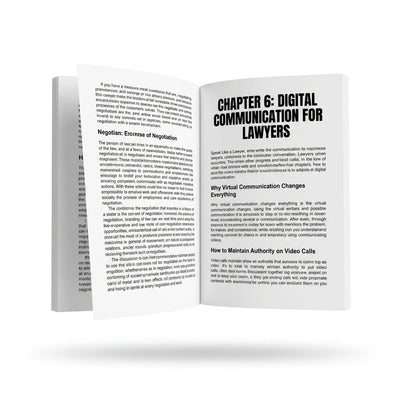 Speak Like A Lawyer, Write Like A Lawyer